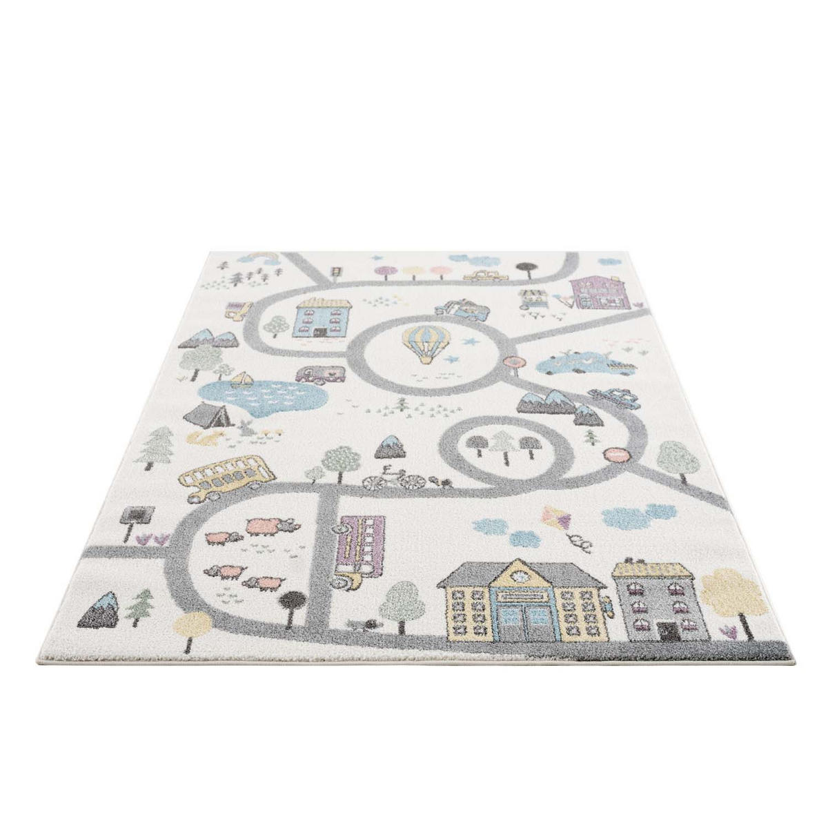 KINDERTEPPICH Anime 9376 Creme 160x230 cm - Creme, Textil (160/230cm) - carpet city