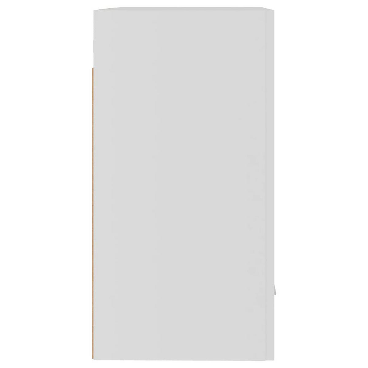 KÜCHENOBERSCHRANK Lyon 2-tlg. mit 1 Ablage 50/31/60 cm aus Holzwerkstoff Weiß - Weiß, Holz (50/60/31cm) - vidaXL