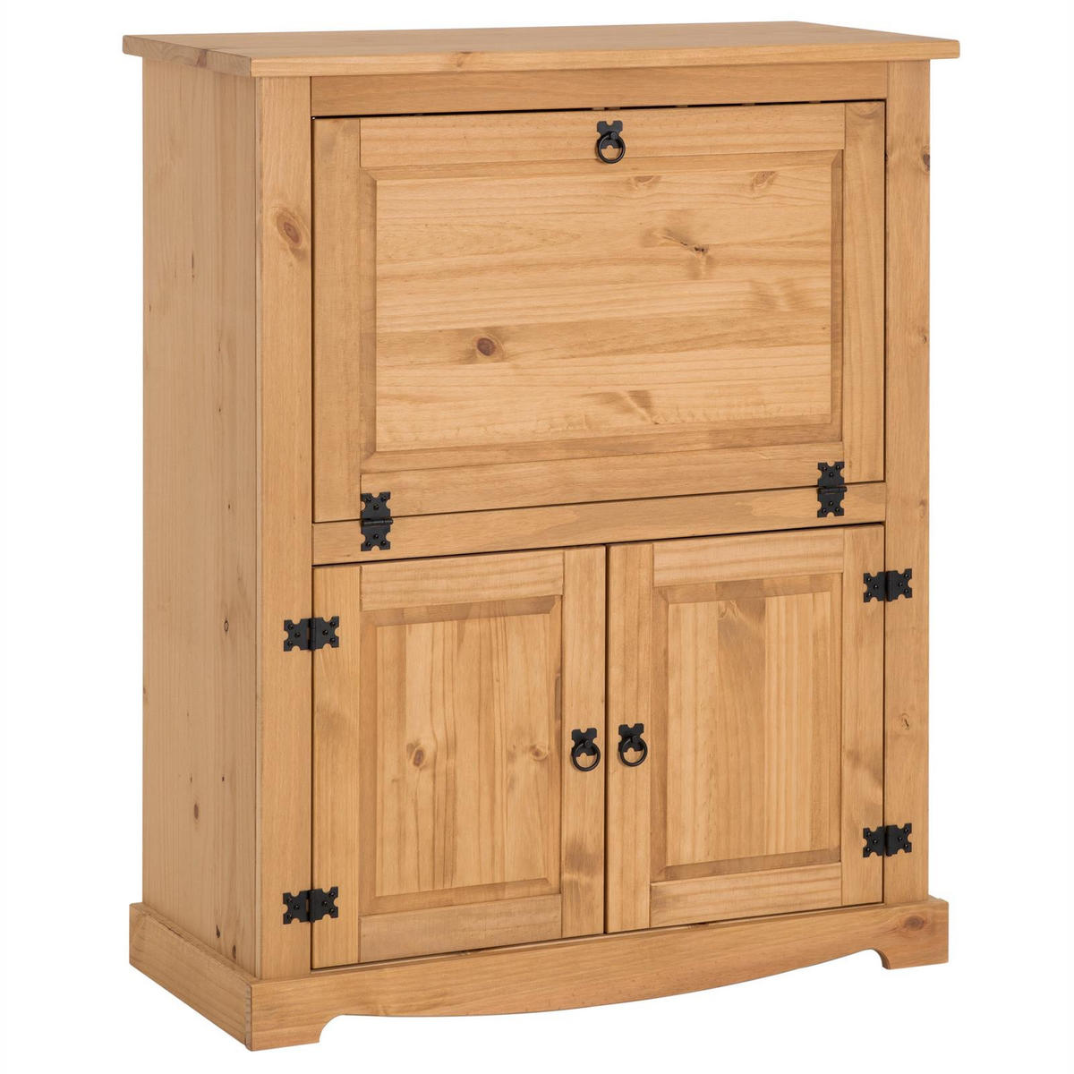 WEINSCHRANK TEQUILA - Kieferfarben, Holz (98/121/40cm) - IDIMEX