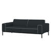 3-SITZER SOFA - Webstoff - Anthrazit, Textil (205/77/93cm) - home24