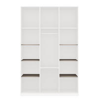 ZUBEHÖRPAKET FÜR DREHTÜRENSCHRANK - Beige, Holzwerkstoff (136/1/1cm) - home24