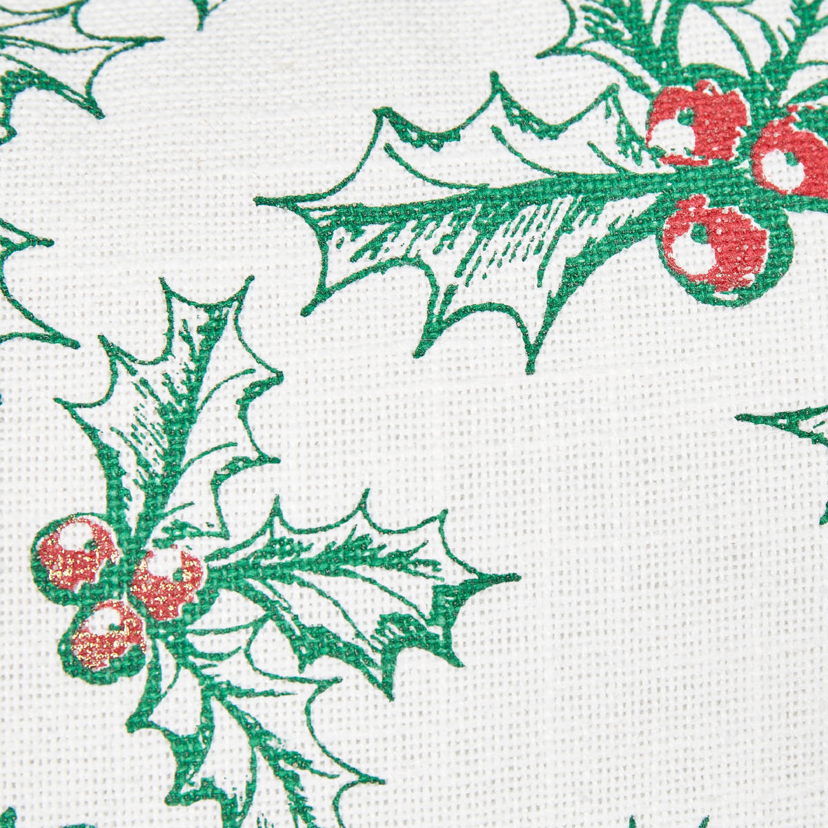 DEKOKISSEN 2er-Set Cremeweiß 45/45 cm Zamia - Goldfarben/Weiß, Naturmaterialien (45/45cm) - Beliani