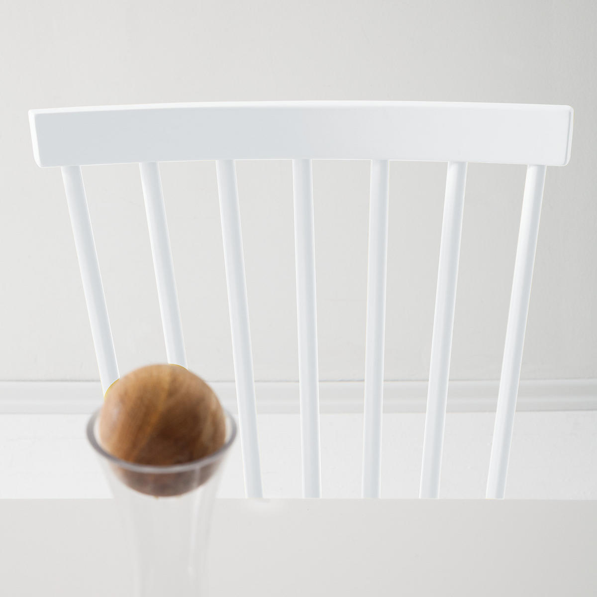 ESSZIMMERSTUHL - 2er-Set - Birke massiv - Weiß, Holz (49/86/43cm) - home24