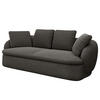 3-SITZER SOFA - Anthrazit, Textil (217/74/102cm) - home24