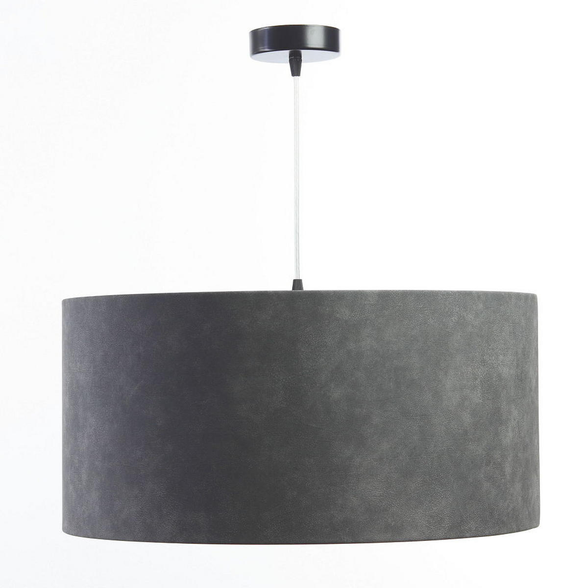 HÄNGELEUCHTE Grau 50/25 cm - Silberfarben/Grau, Kunststoff (50/0.8/25cm) - ONZENO