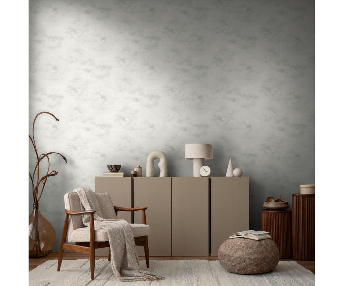 VLIESTAPETE Weiß 53/1005 cm - Weiß, Textil (53/1cm) - KUNSTLOFT