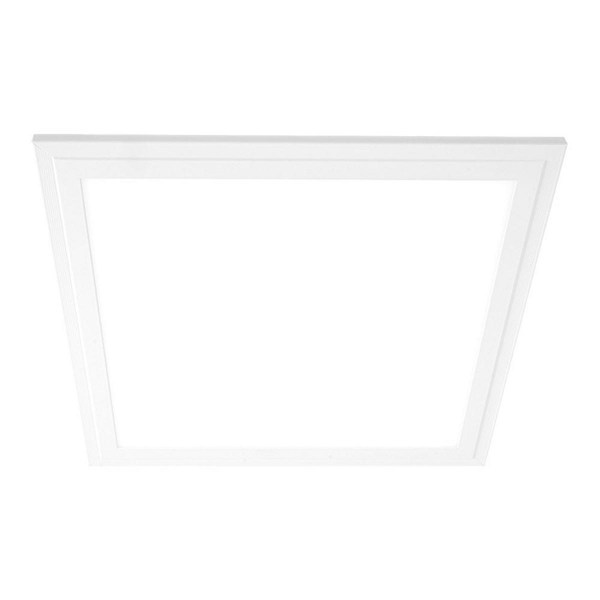 LED PANEL Weiß Kunststoff - Weiß, Metall (30/30/11cm)