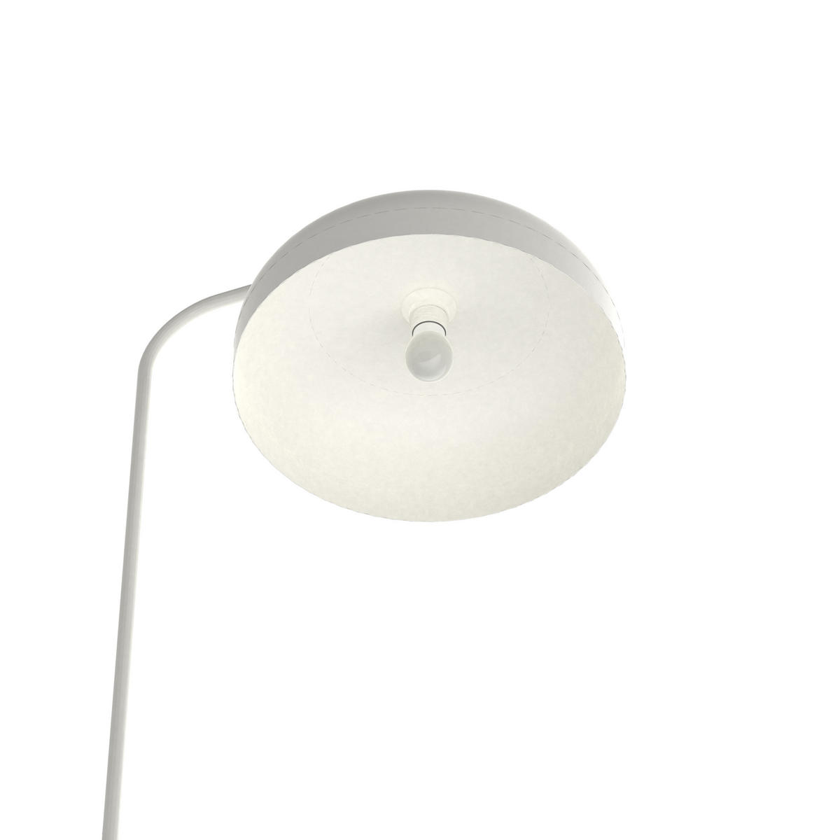 STEHLEUCHTE - Weiß, Metall (40/40/165cm) - Lumicom