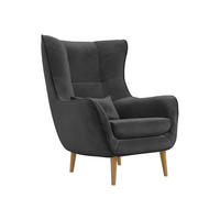 SESSEL Estjano - Beige/Grau, Holz/Textil (80/106/95cm) - MIRJAN24