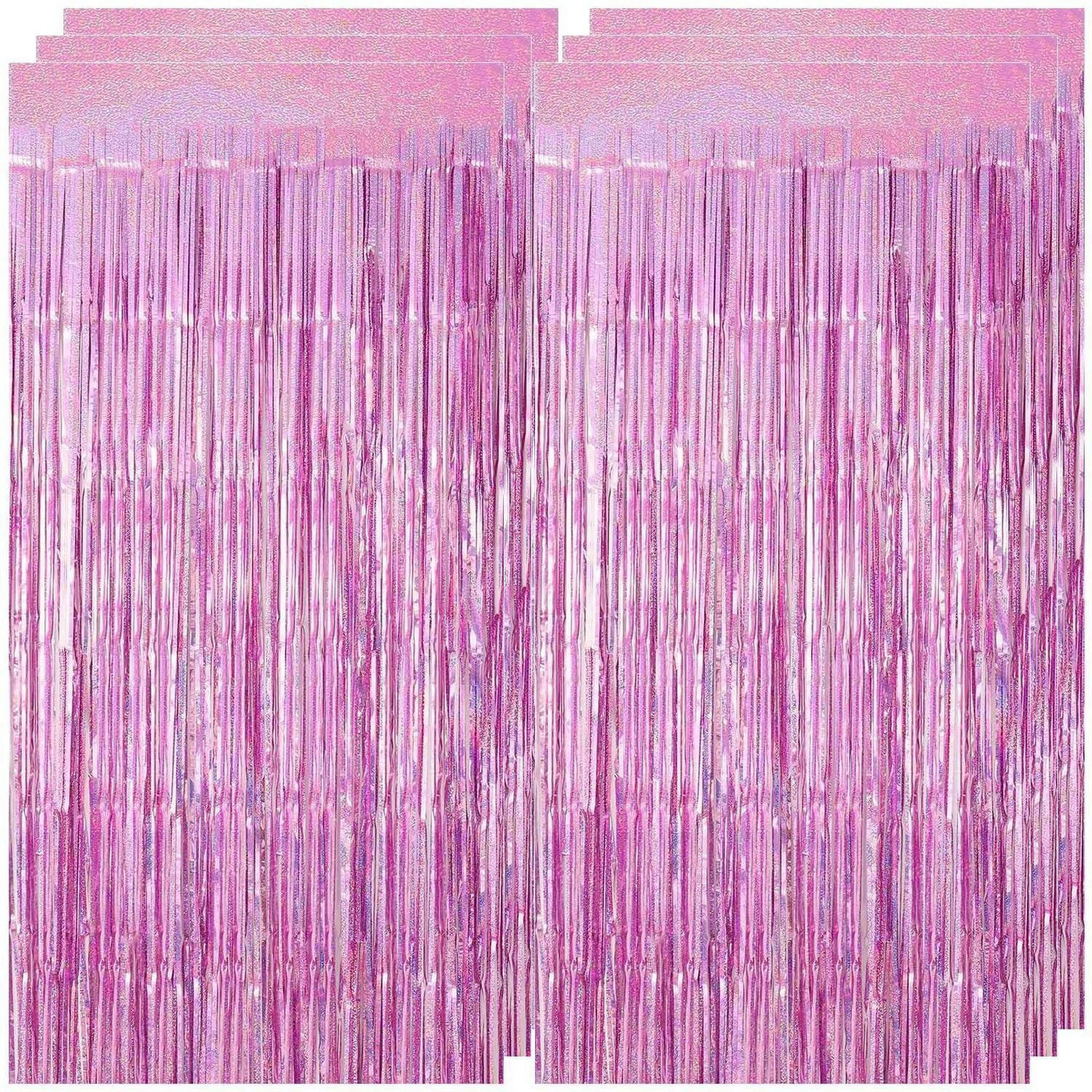 XXXLutz Lametta Rosa 100x1x200 cm