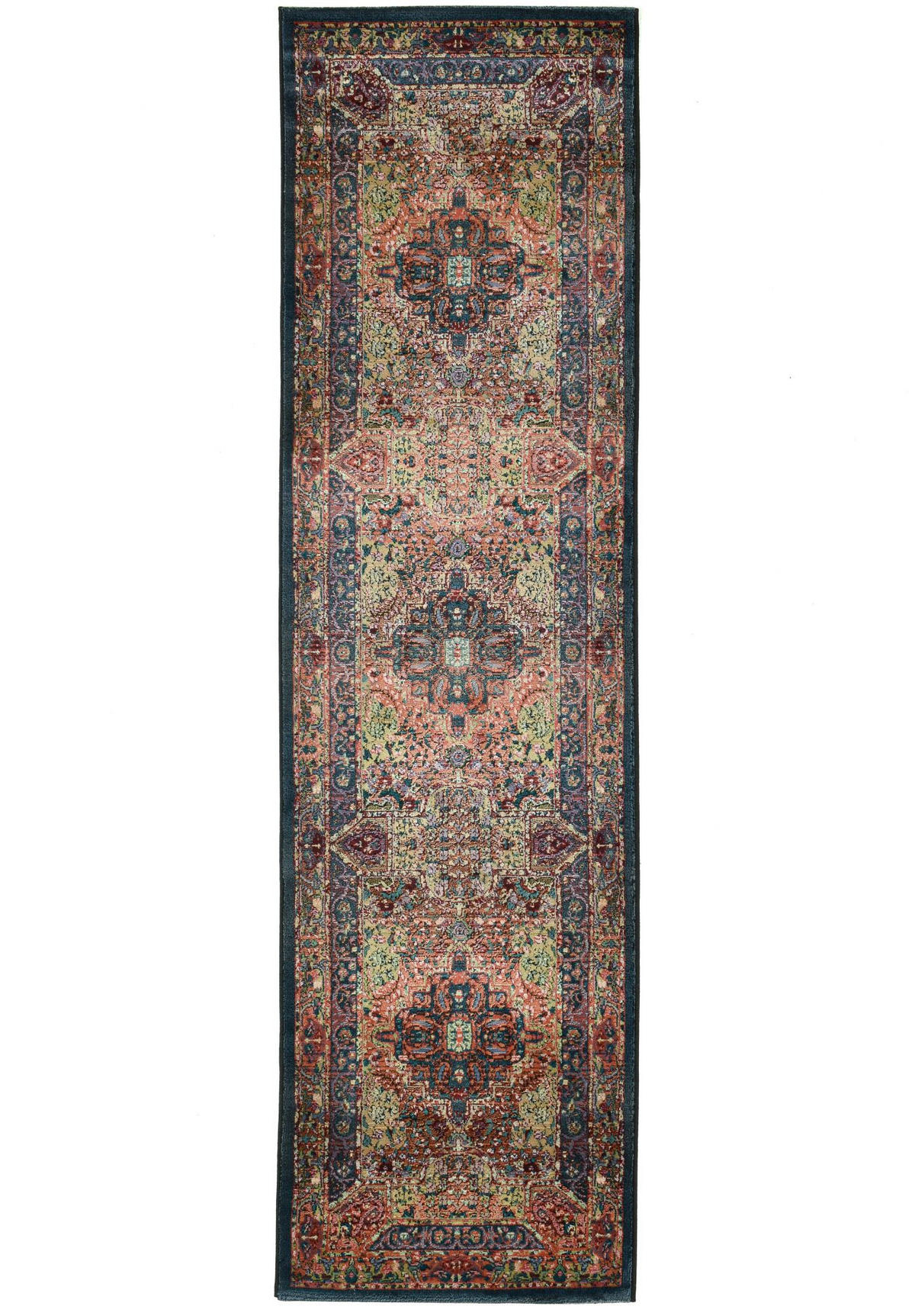 WEBTEPPICH Gabiro 190 80x300 cm - Multicolor, Textil (80/300cm) - THEKO