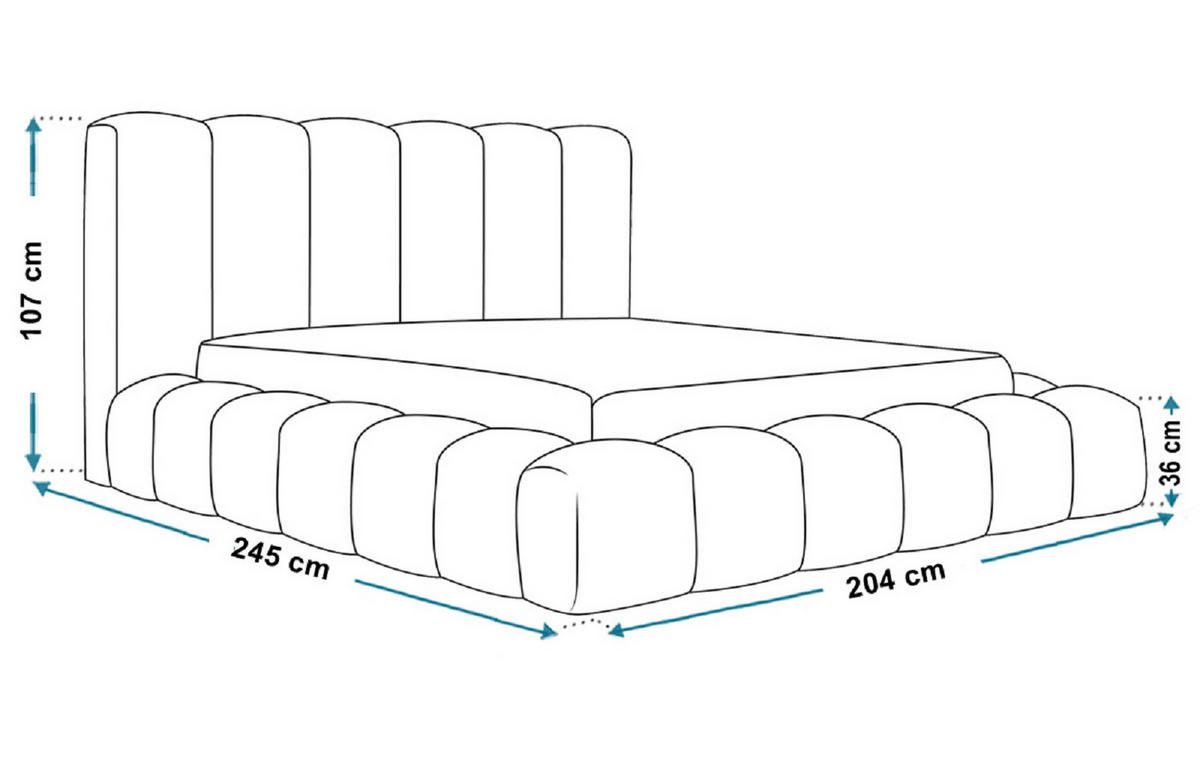 POLSTERBETT 160x200 cm Madeno mit Bettkasten, Samtstoff, Beige - Beige, Holz/Textil (160/200cm) - Emporius