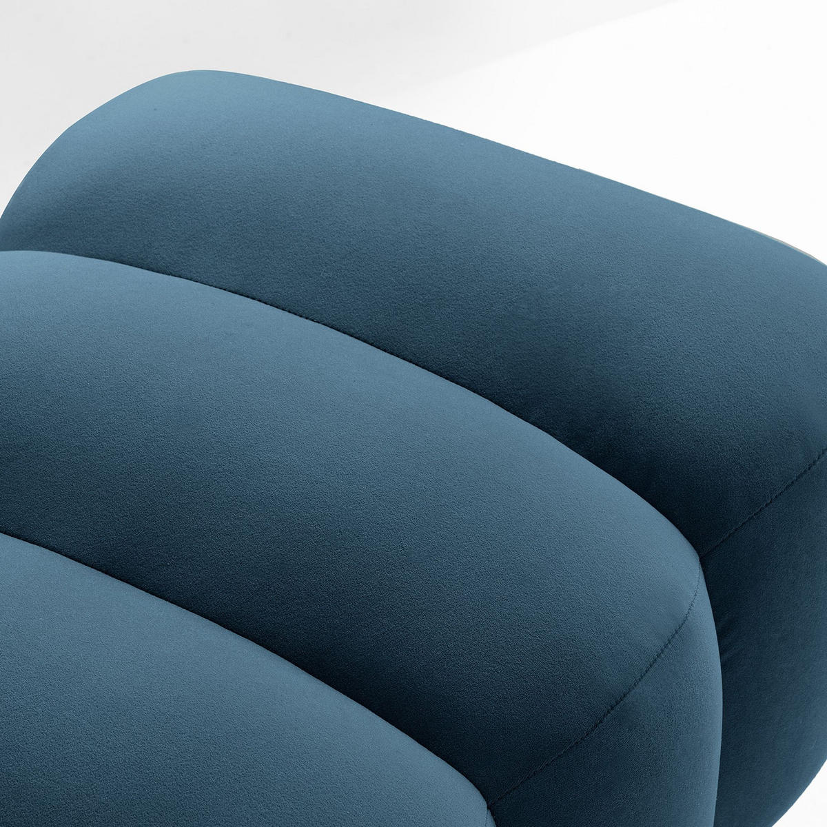 SITZHOCKER Polsterhocker PECCO, Veloursstoff - Schwarz/Rosa, Holz/Textil (60/50/50cm) - KONSIMO®