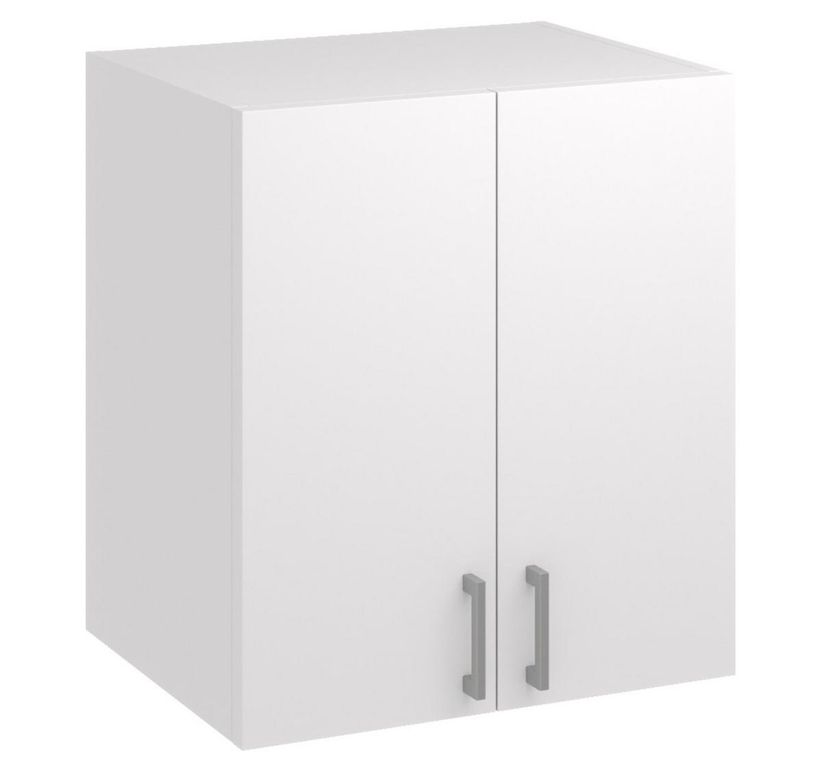 HÄNGESCHRANK mit Abtropffläche G602D weiss matt - Weiß, Holzwerkstoff (60/60/31cm) - roe furniture