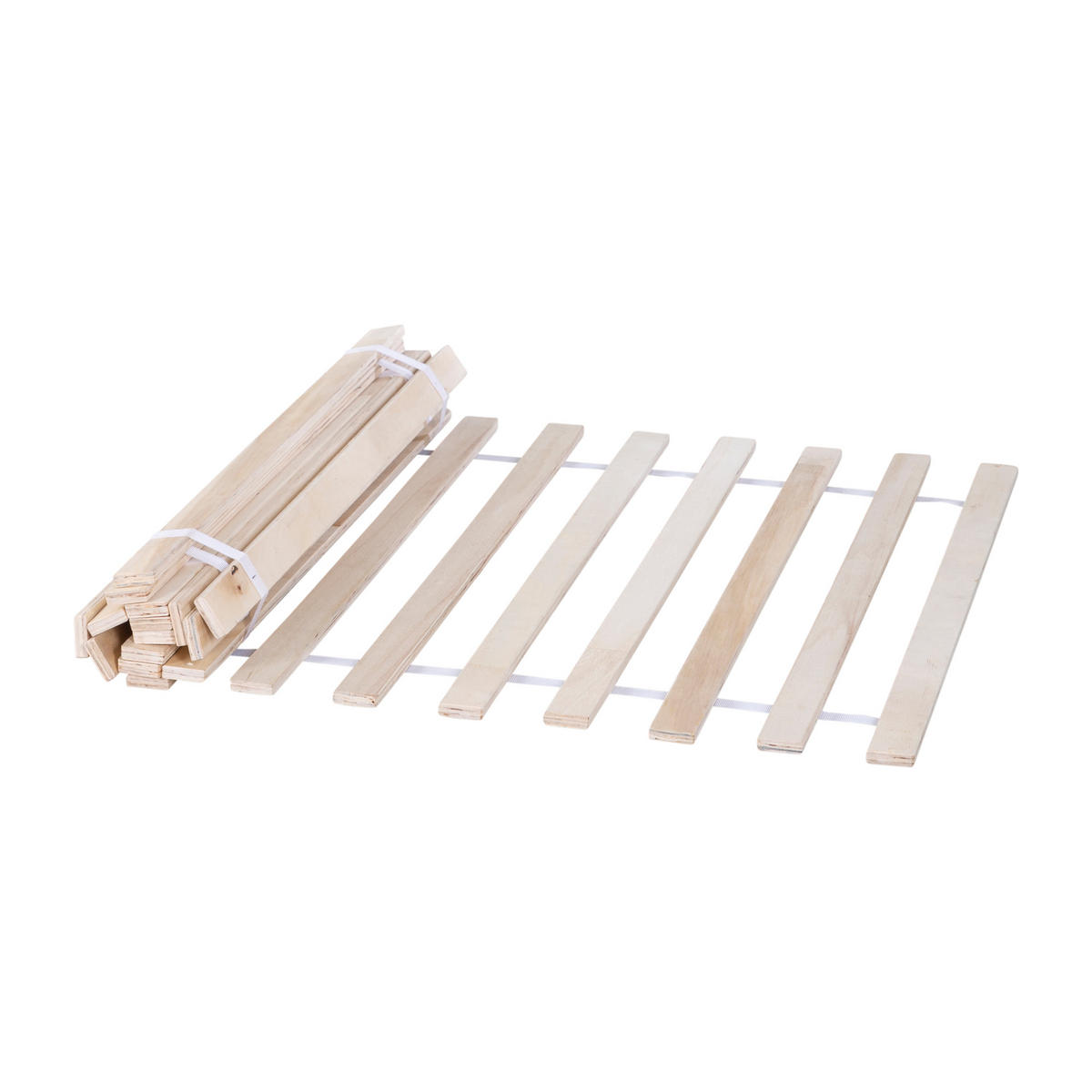 ROLL-LATTENROST roba Montessori Hausbett 90 x 200 cm - Naturfarben, Holzwerkstoff (90/1/200cm) - Roba