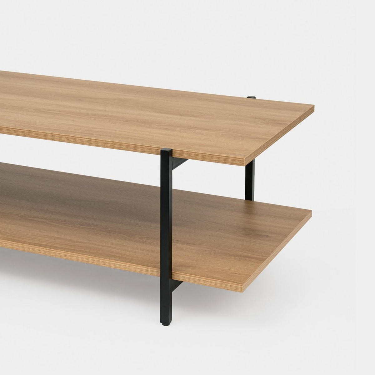 COUCHTISCH FESTER Livia Natürlich 120 cm x 40 cm - Naturfarben, Holzwerkstoff (60/120/40cm) - Klast Home
