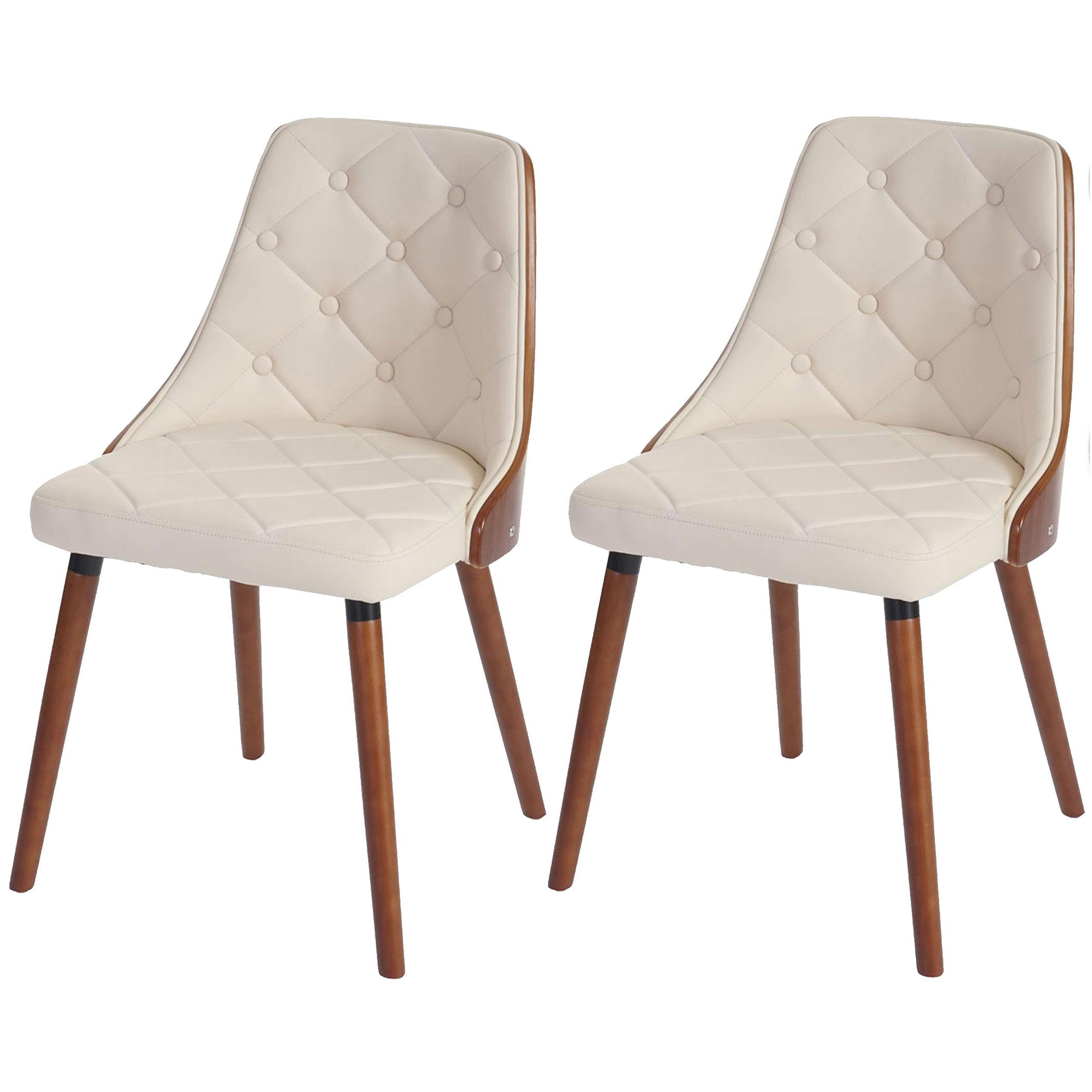 ESSZIMMERSTUHL Beige 2er-Set - Beige, Textil (50/82/53cm) - MCW