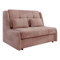 SCHLAFSOFA Viva Elite II - Schwarz/Rosa, Holz/Metall (126/85/98cm) - MIRJAN24