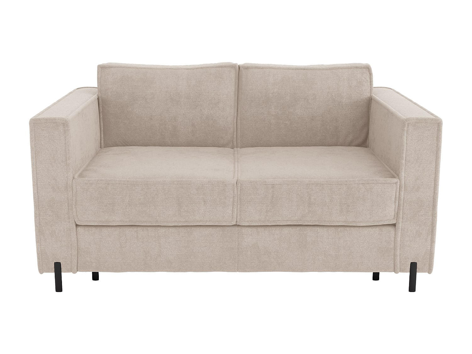 SCHLAFSOFA - 3 Personen - Stoff - Beige - - Beige, Textil (198/100/223cm) - Vente-Unique