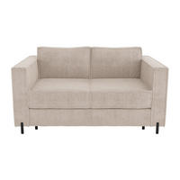 SCHLAFSOFA - 3 Personen - Stoff - Beige - - Beige, Textil (198/100/223cm) - Vente-Unique