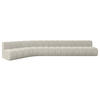 ECKSOFA modulares Sofa Montra-L3 - 472x174x70 cm Hellgrau - Hellgrau, Holzwerkstoff/Textil (472/174cm) - ALTDECOR