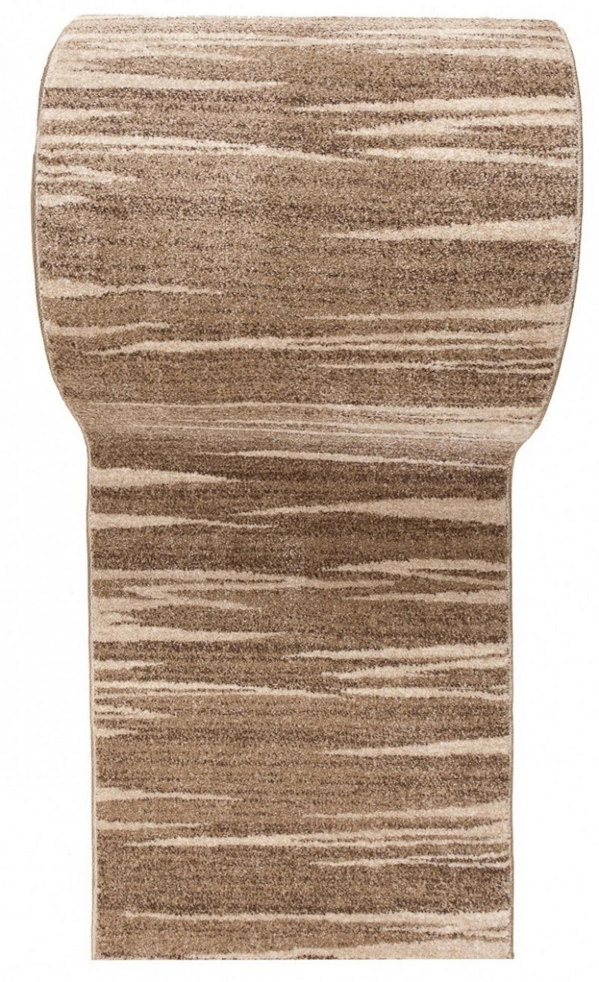 LÄUFER SARI Taupe 100/1300 cm - Taupe, Textil (100/1300cm) - Tapiso