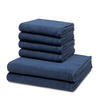 FROTTIERSET Sensual Skin 6-teilig - Dunkelblau, Textil (50/100cm) - Ross