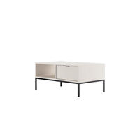 COUCHTISCH Austin II 60/45,4/100 cm - Schwarz/Weiß, Holzwerkstoff (100/60/45cm) - Kocot Kids