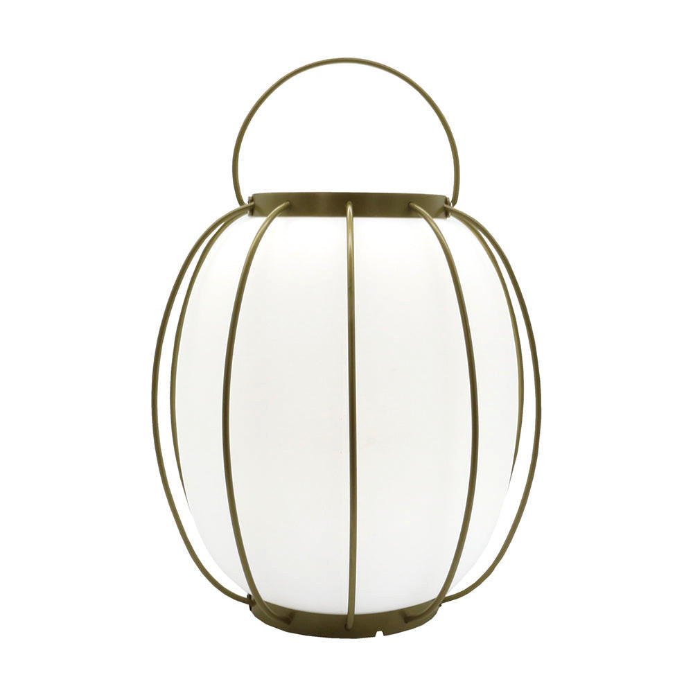TISCHLAMPE TULUM grau - Grau, Metall (26/26/27cm) - Lumisky