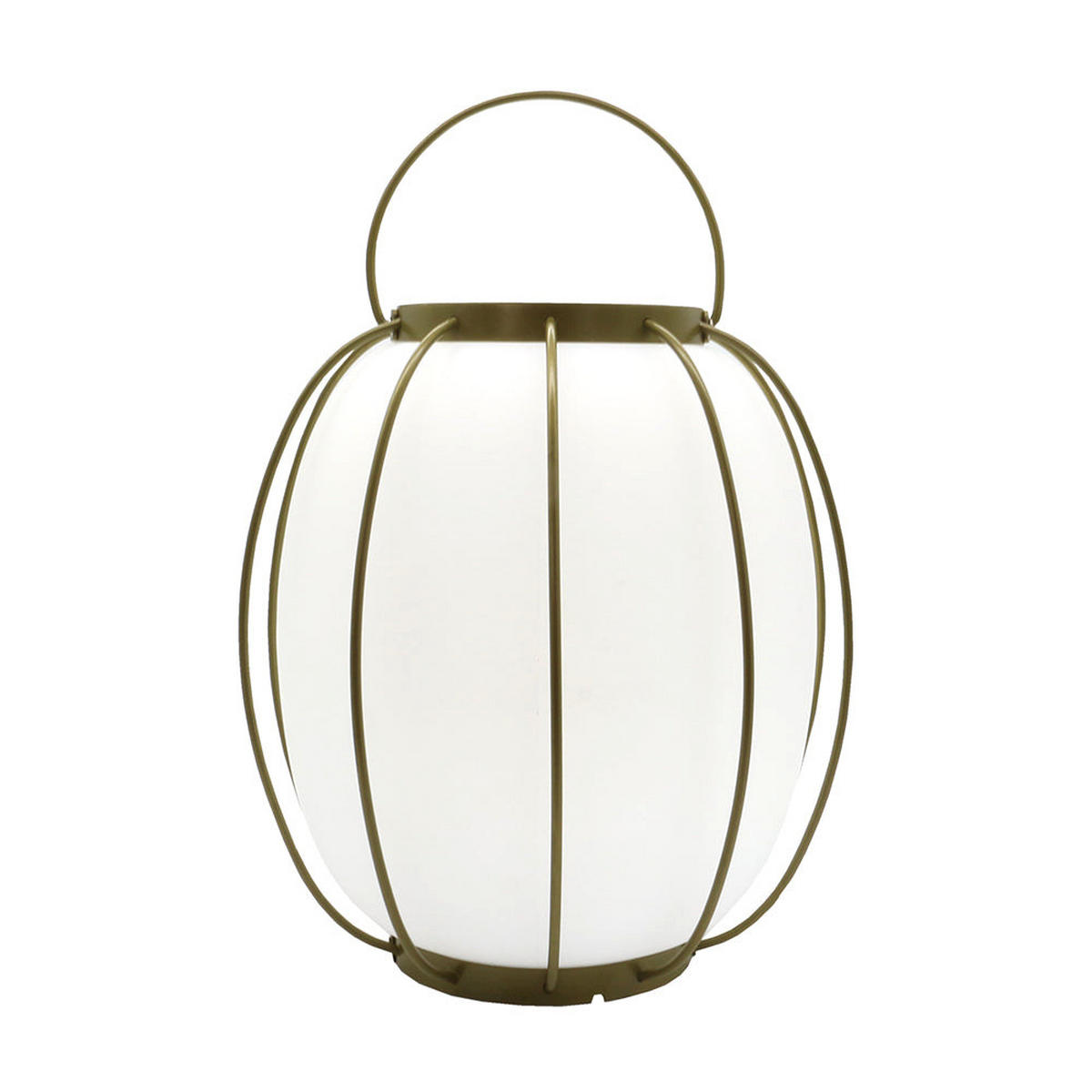 TISCHLAMPE TULUM grau - Grau, Metall (26/26/27cm) - Lumisky
