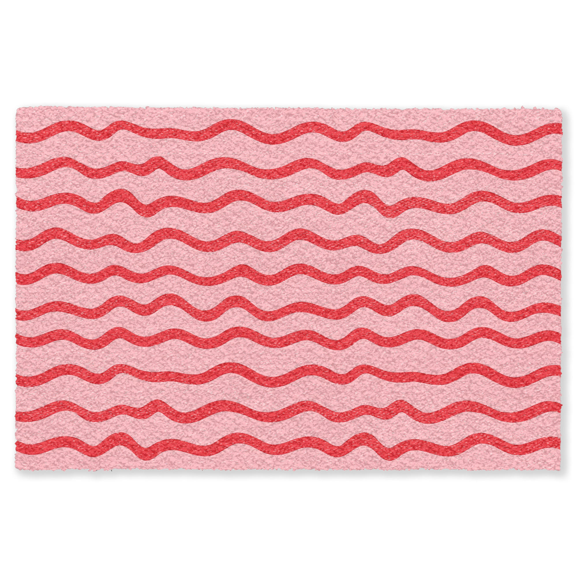 TEPPICH - Verspielt - Muster - Rot - 230x150 cm - Rot, Kunststoff/Textil (230/0.4cm) - OnlyWow