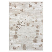 KINDERTEPPICH Mara 720 Creme 120x160 cm - Beige/Creme, Textil (120/160cm) - carpet city