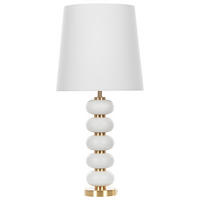 TISCHLAMPE Frio 37/37/80 cm - Weiß, Metall (37/37/80cm) - Beliani