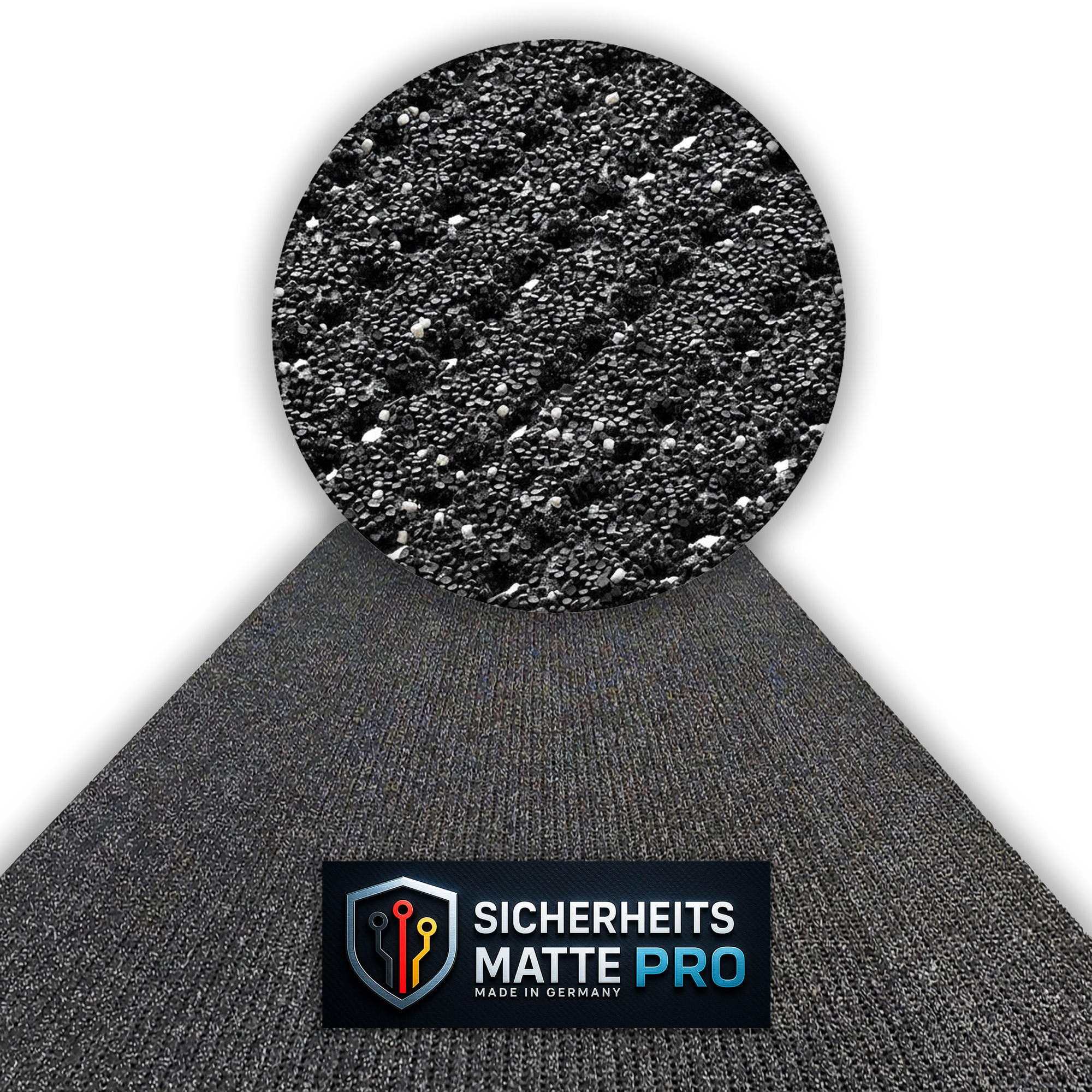 Melius Vivere Sicherheitsmatte Anthrazit 120x2800 cm