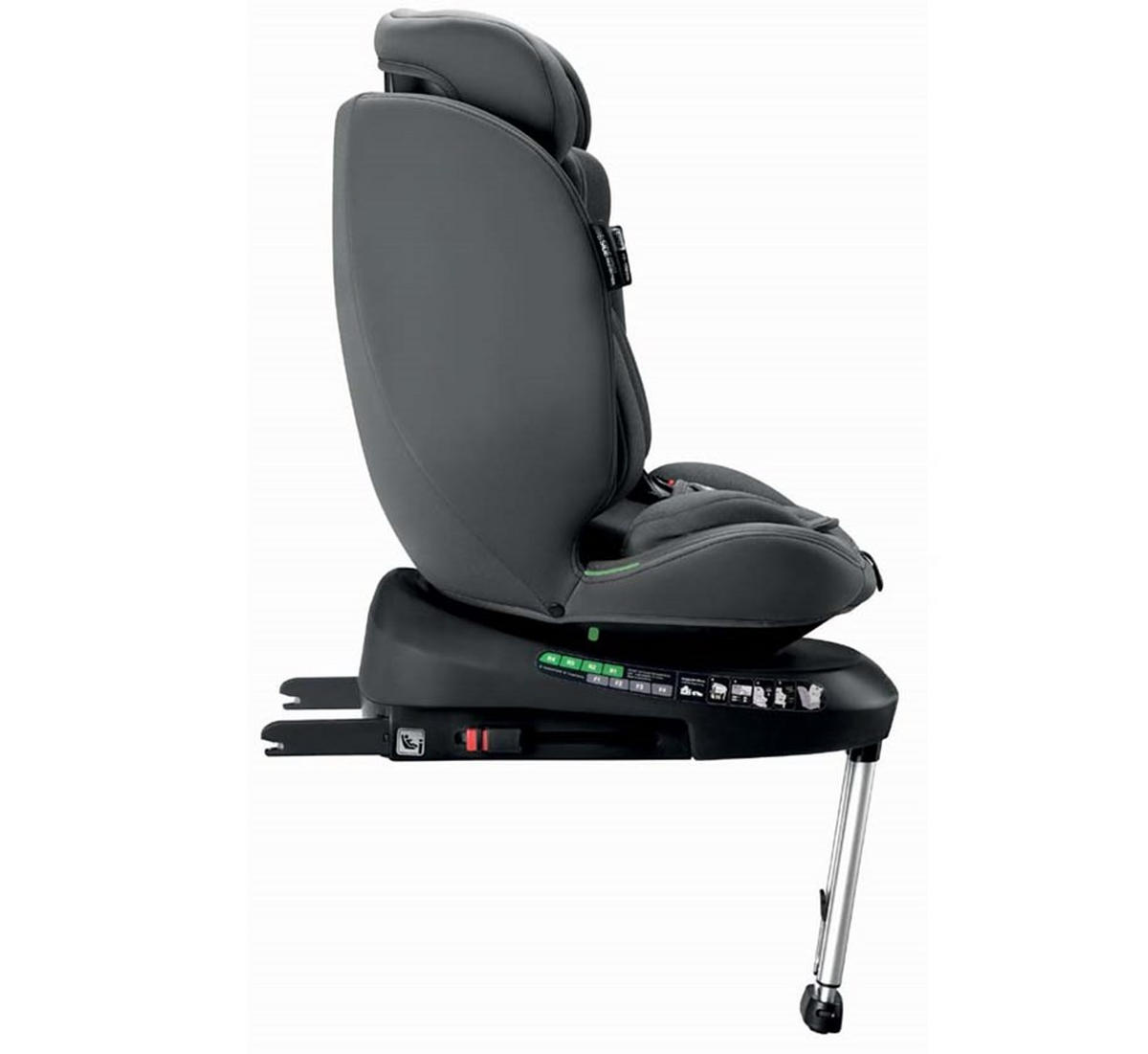 KINDERAUTOSITZ Sosta I-Size Autositz - Anthrazit, Kunststoff (45/83/55cm) - Cam il Mondo del Bambino S.p.A.