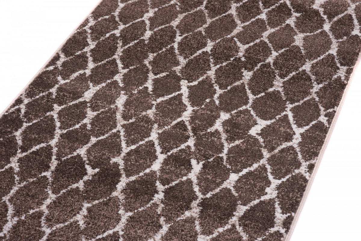 LÄUFER SARI Braun 100/1200 cm - Braun, Textil (100/1200cm) - Tapiso