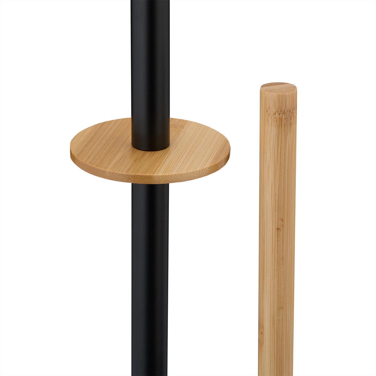 WC-GARNITUR - Multicolor, Holz/Kunststoff (16/66.5/11cm) - Relaxdays