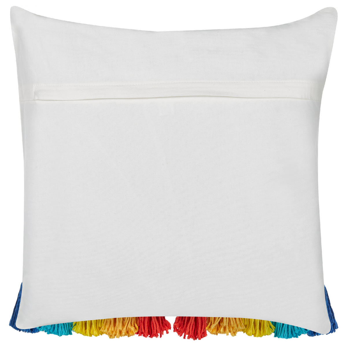 DEKOKISSEN Bunt 45/45 cm Dorstenia - Multicolor, Textil (45/45/7cm) - Beliani