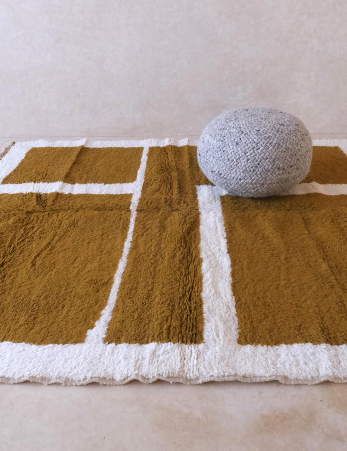 BERBERTEPPICH grafisch modern 228x 266 cm - Braun, Naturmaterialien (228/266cm) - AFK Living