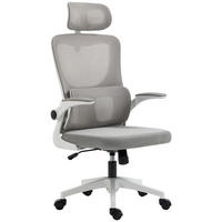 BÜROSTUHL Grau Mesh 60xx59x122 xm - Grau, Kunststoff (59/122/60cm) - DESIGN IN