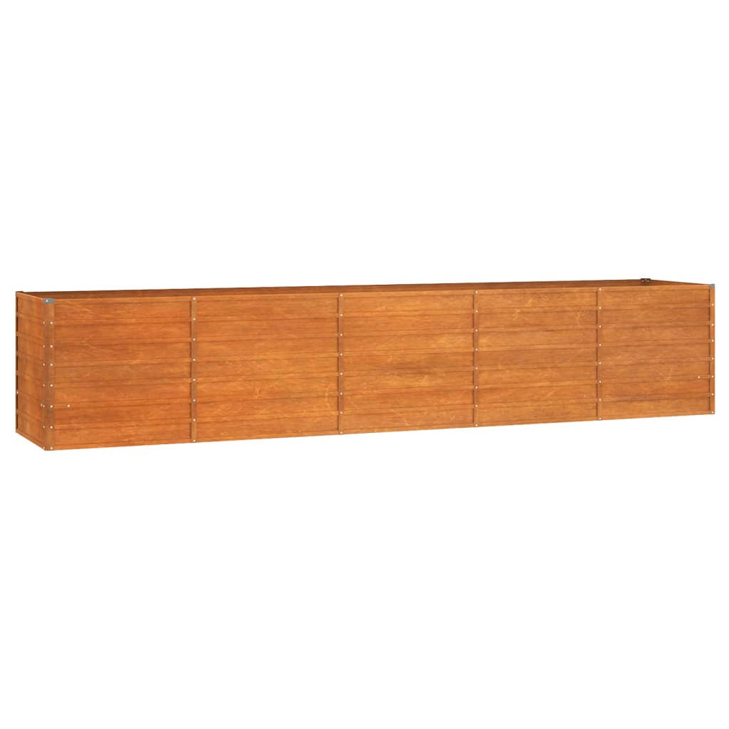 Deluke Hochbeet Braun 400x77x80 cm