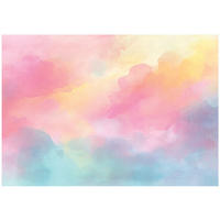 FOTOTAPETE Mädchen Pastell Rosa 250x175 cm - Multicolor, Papier (250/175cm) - Wallarena