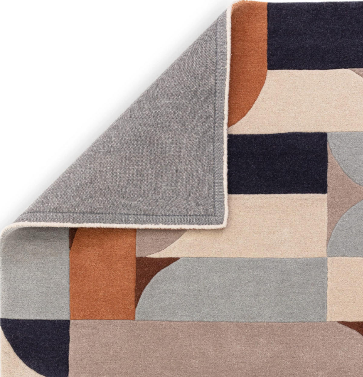 TEPPICH modern handgetuftet JINGA Orange 160 x 230 cm - Orange, Naturmaterialien (160/230cm) - Novatrend