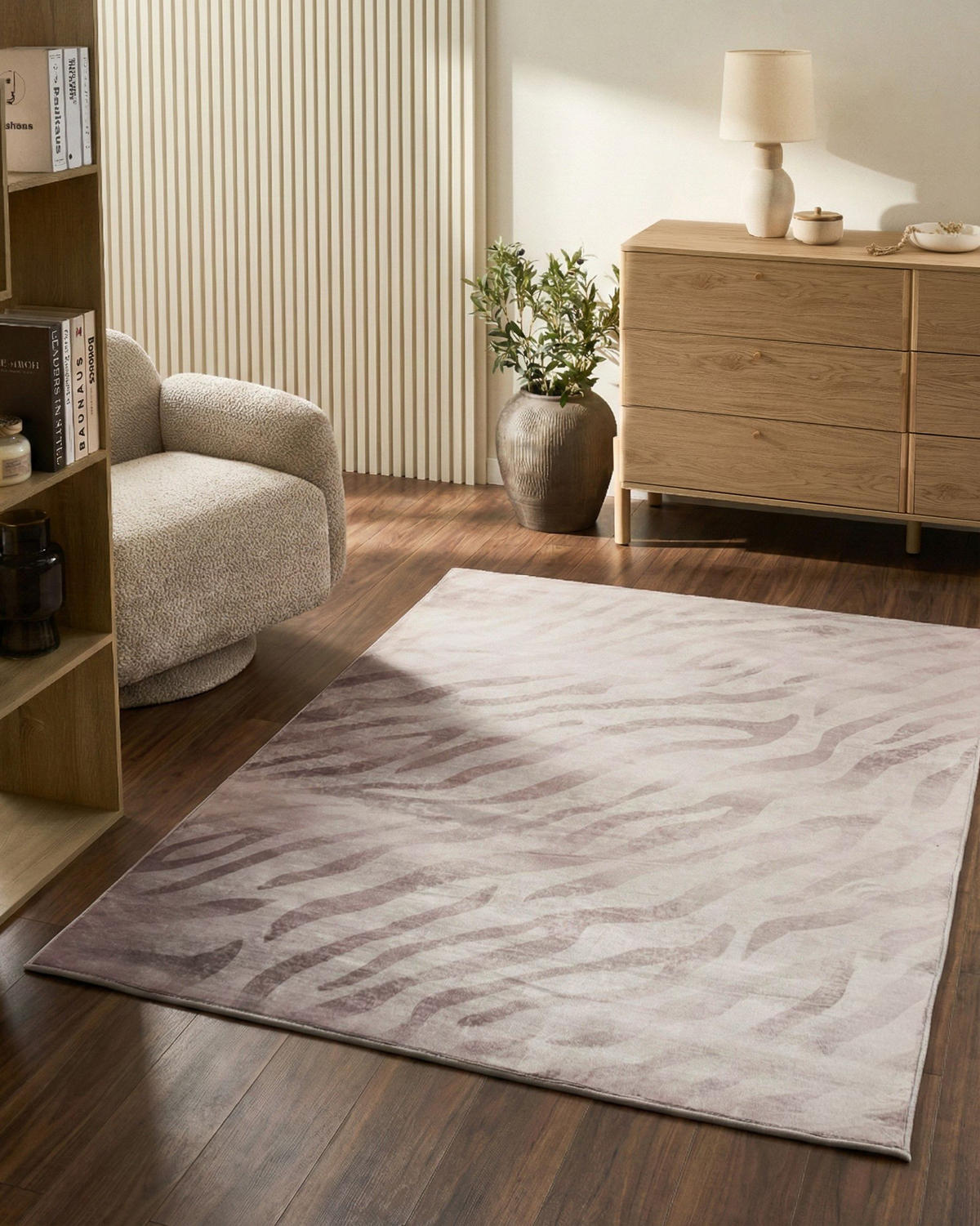 KOBEREC Béžový 140/200 cm Egil - béžová, textil (140/200cm) - Beliani