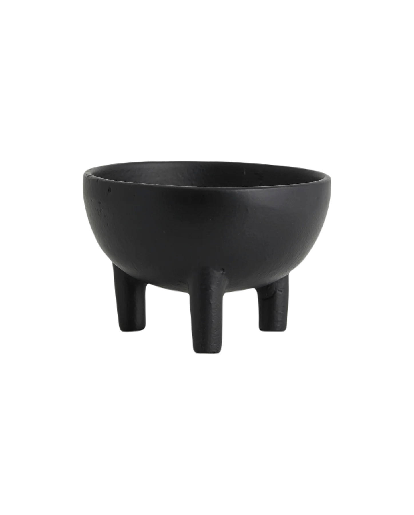 DEKOSCHALE Lamu in Schwarz 13 cm - Schwarz, Metall (9cm) - Nordal
