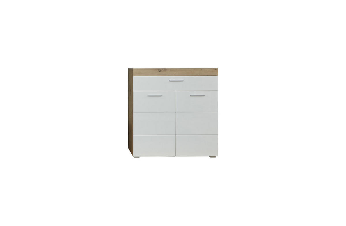SCHUHSCHRANK Amanda/Mando Weiß - Weiß, Holzwerkstoff (91/97/38cm) - ebuy24