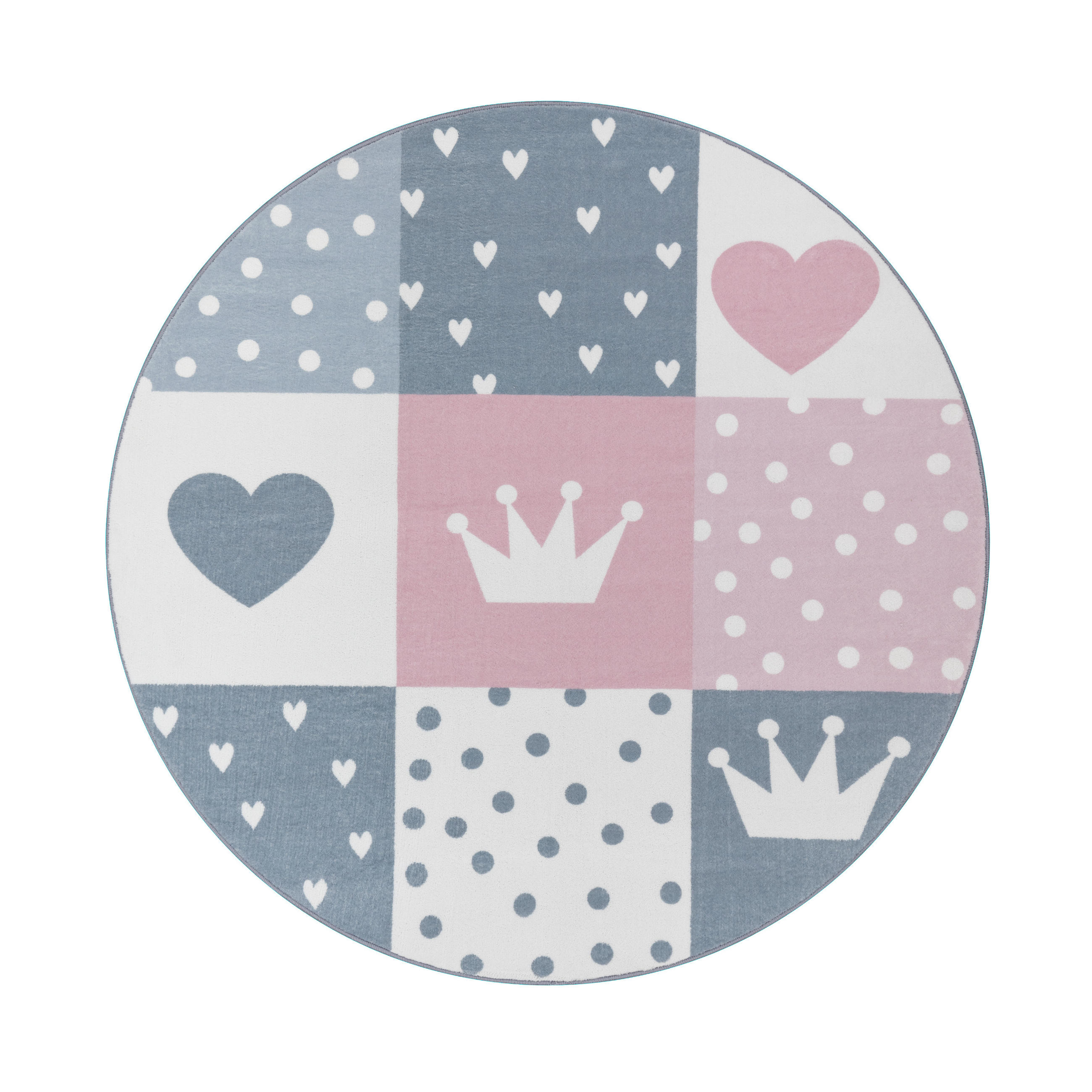 KINDERTEPPICH 160/160 cm Eliz 391 - Pink, Textil (160/160cm) - Paco Home