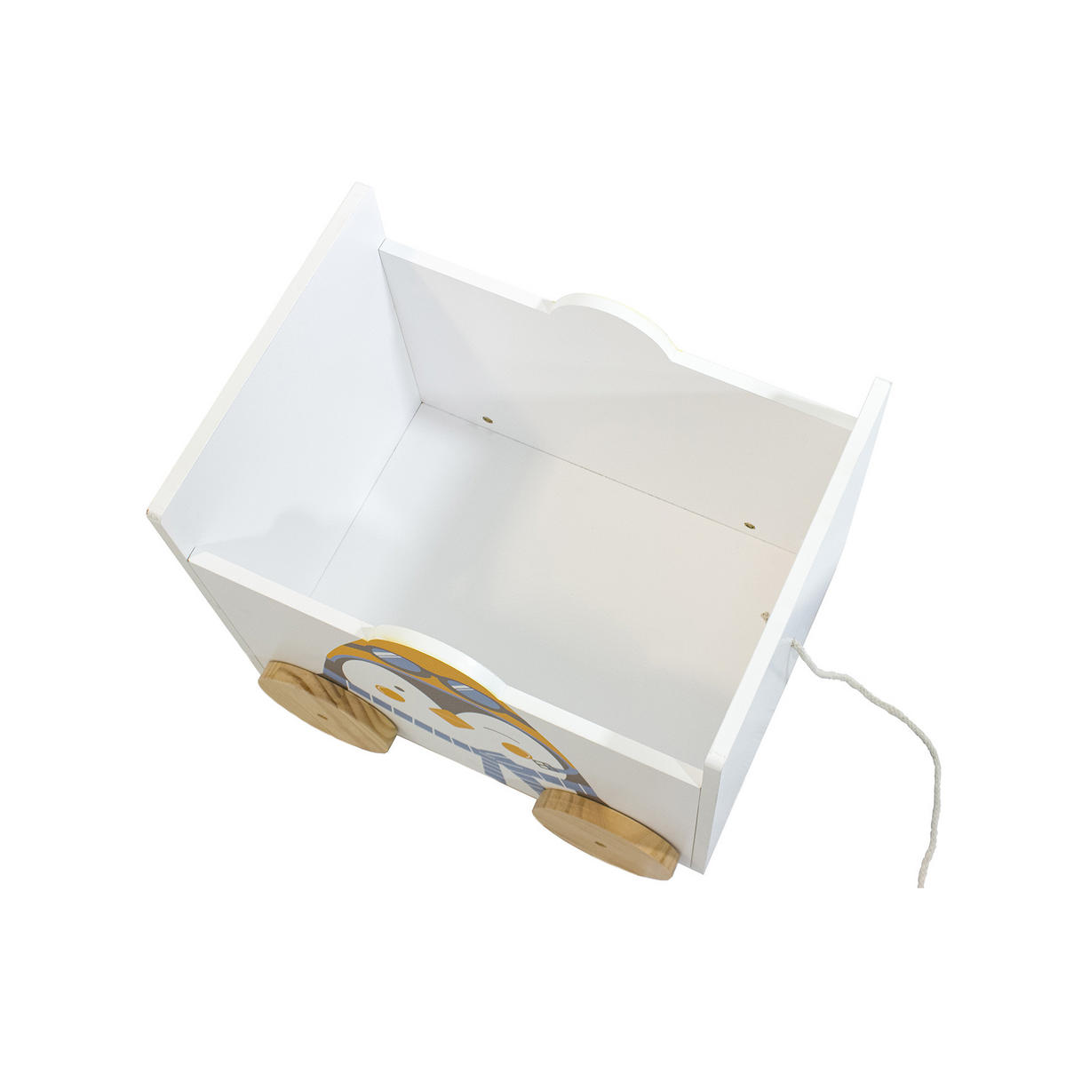 KINDER-AUFBEWAHRUNGSTRUHE Weiß 42/33,5/36 - Weiß, Holz (42/36/34cm) - Mobili Rebecca