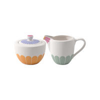 MILCH- UND ZUCKERSET Fleur Couleur bunt 2er Set - Multicolor, Keramik (1/2cm) - Villeroy & Boch