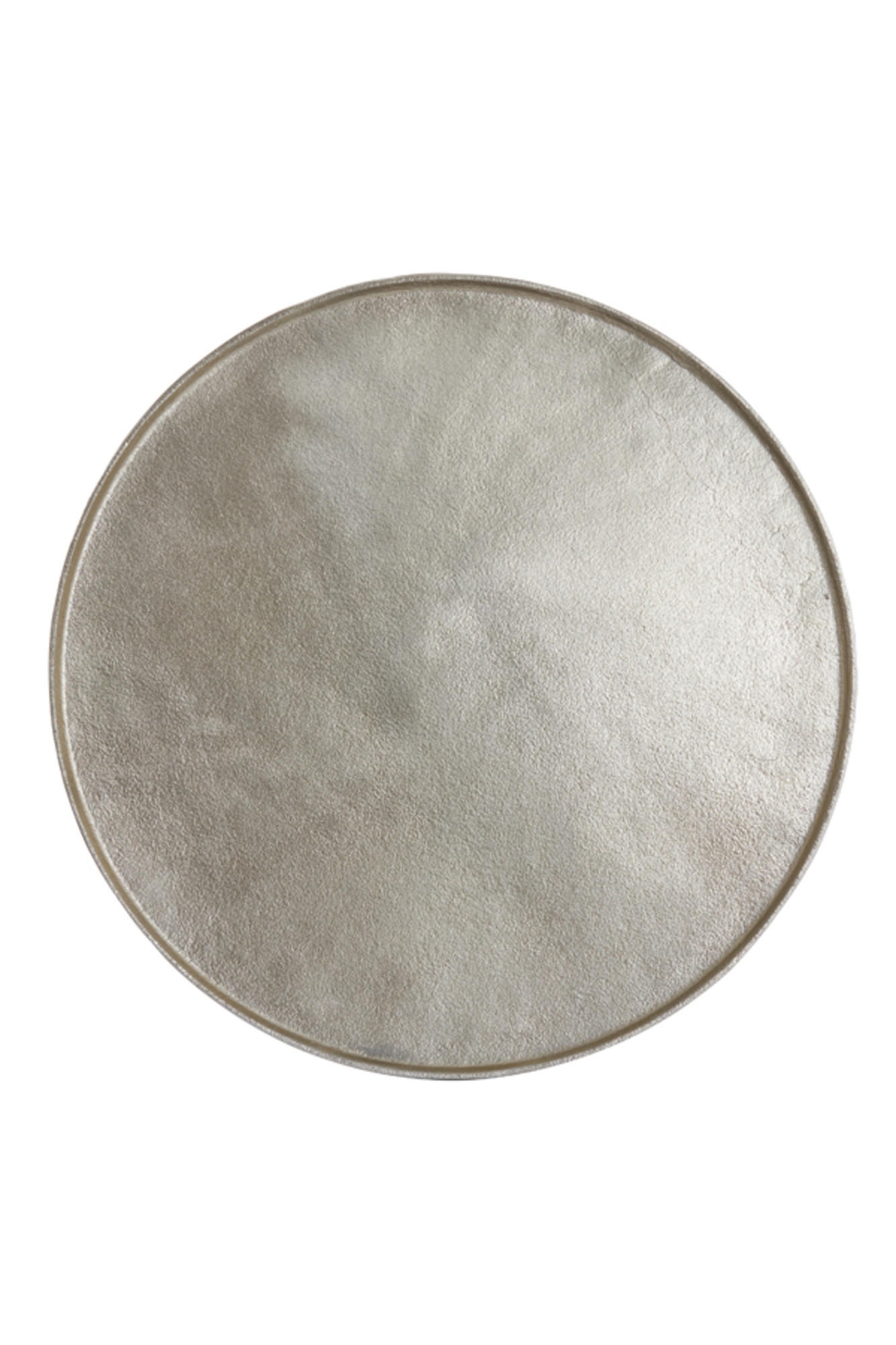 SCHALE Maes Gold Ø60/1,5 cm - Goldfarben, Metall (60/1.5cm) - Light & Living